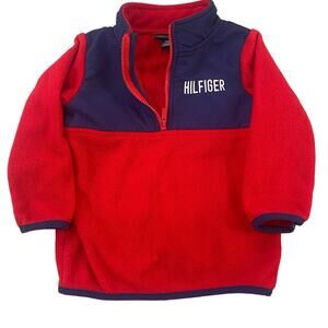 Tommy Hilfiger Kids Pullover Red & Blue Size 18M
